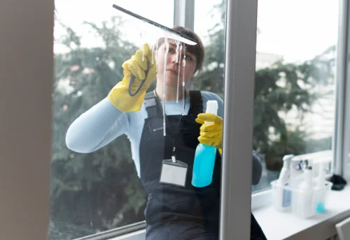 Nettoyage de vitres intérieures et extérieures à Clermont-Créans